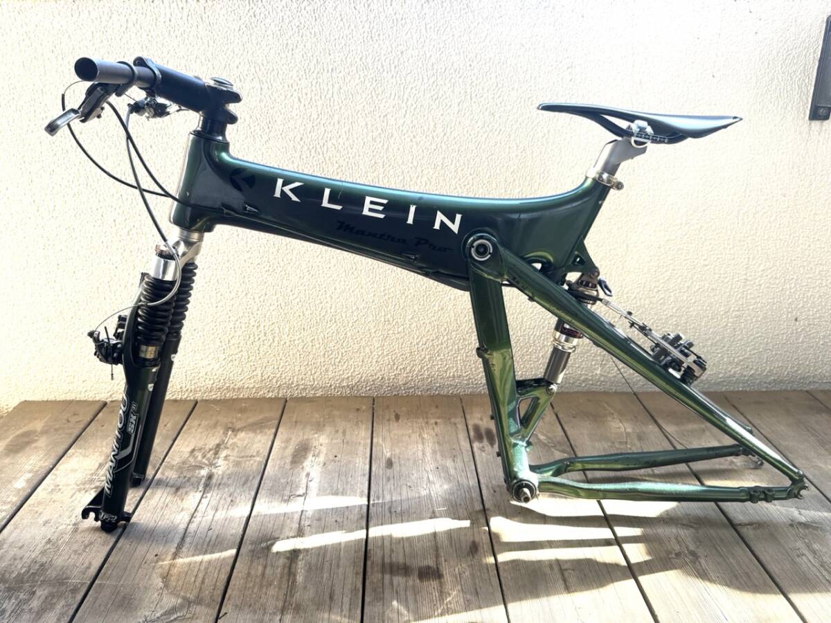コ*ビ様 【フレーム,Fサス新品】 Mantra クライン 中古】KLEIN MANTRA COMP クライン マントラ フルサス MTB 要整備の