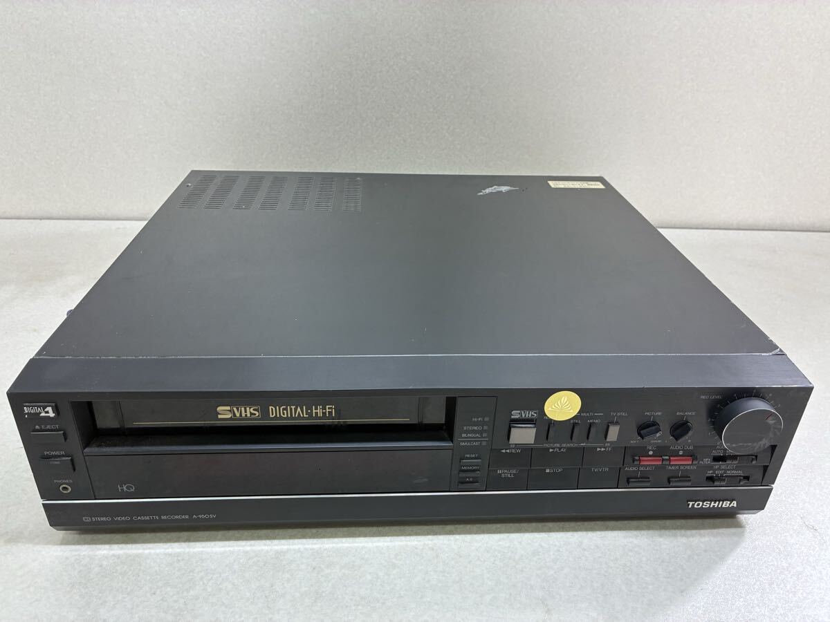 東芝 ビデオカセットレコーダー A-F10 リモコン VHS ビデオデッキ