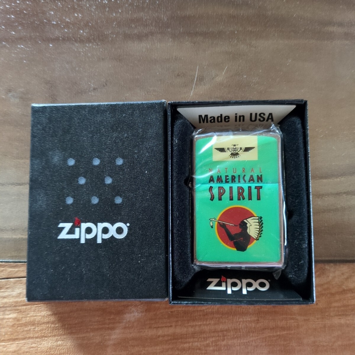 新品】ZIPPO ジッポ アメスピ ウッド アーマー アメリカンスピリット