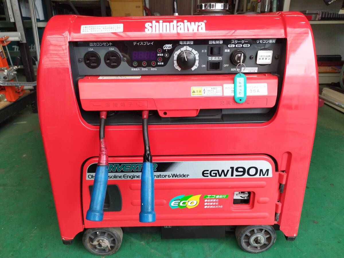 実働」デンヨー ハンデ ミニSS ACD-120SS エンジン溶接機 2ST ハイ
