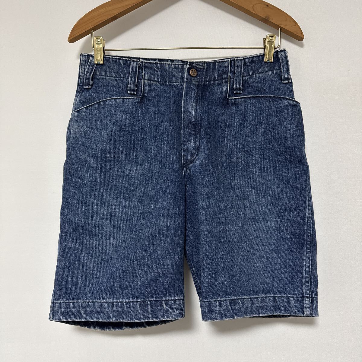 新品】新品 テンダーロイン S.W PNT SHORTS Sサイズ スティールブルー
