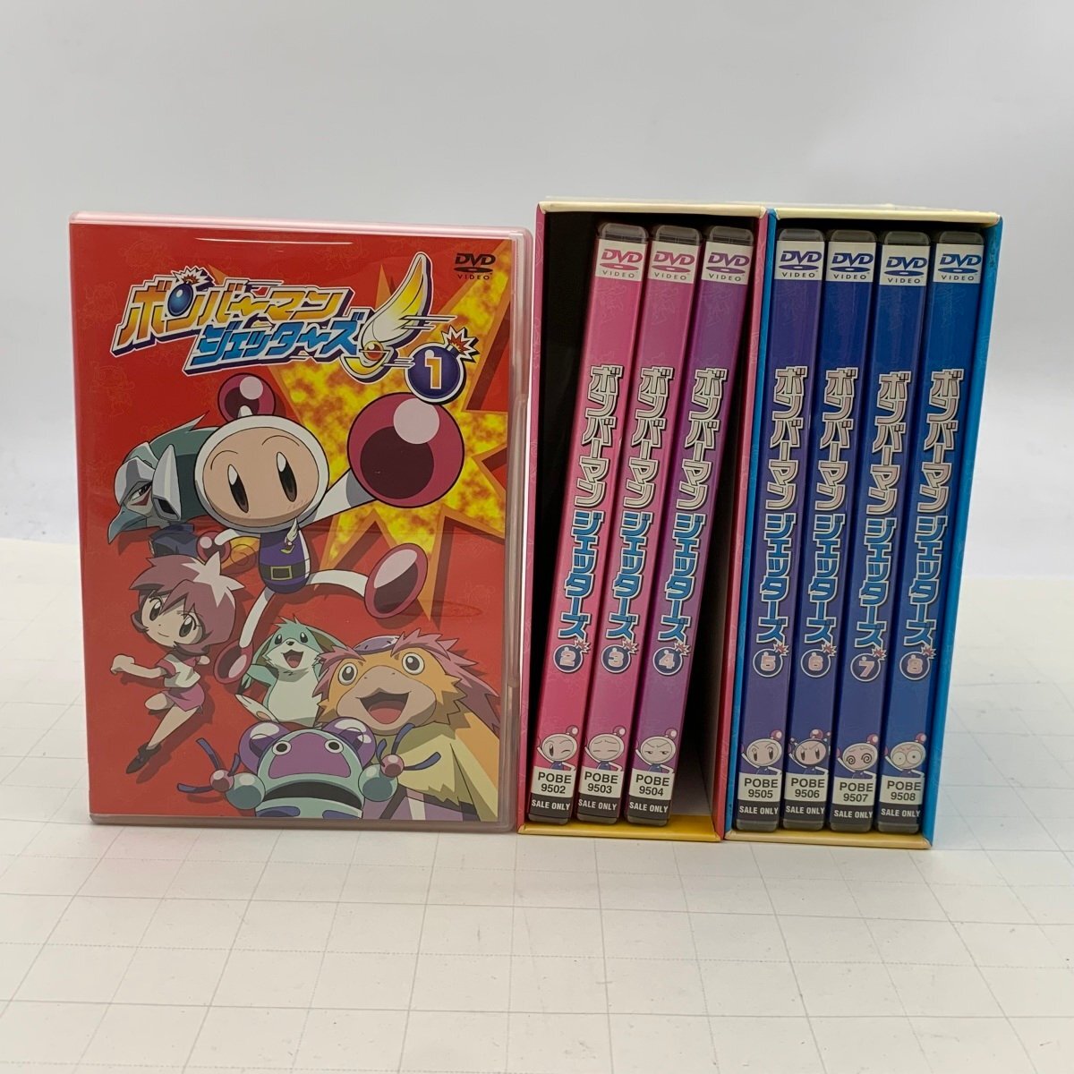 新品】b☆未使用☆ボンバーマンジェッターズ バクレツマン01シロボン他 