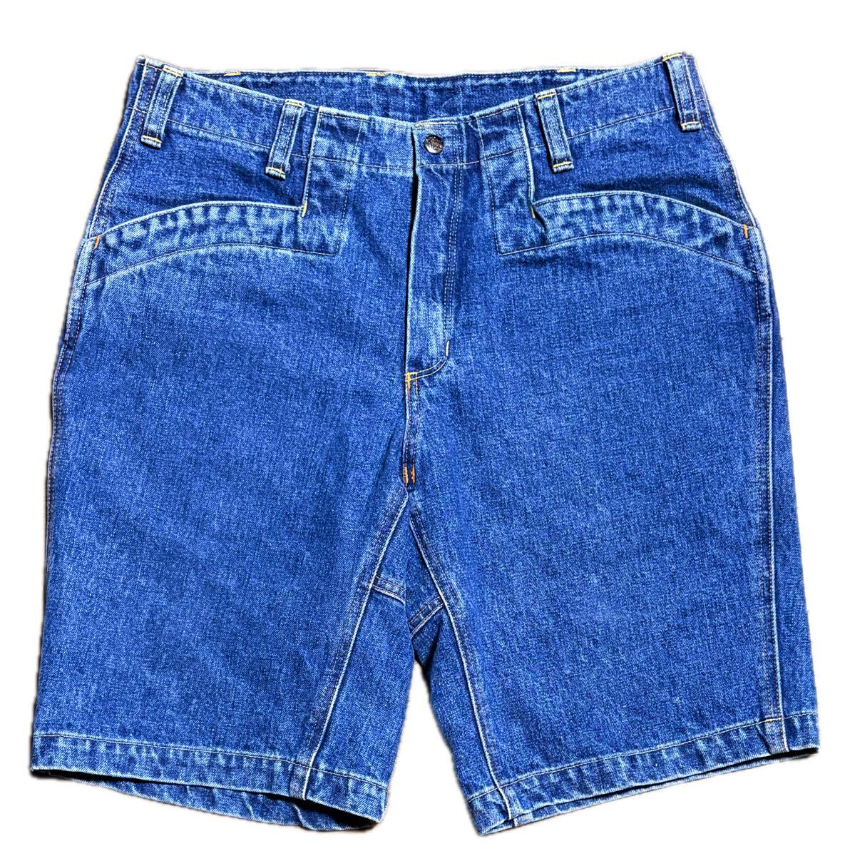 新品】新品 テンダーロイン S.W PNT SHORTS Sサイズ スティールブルー