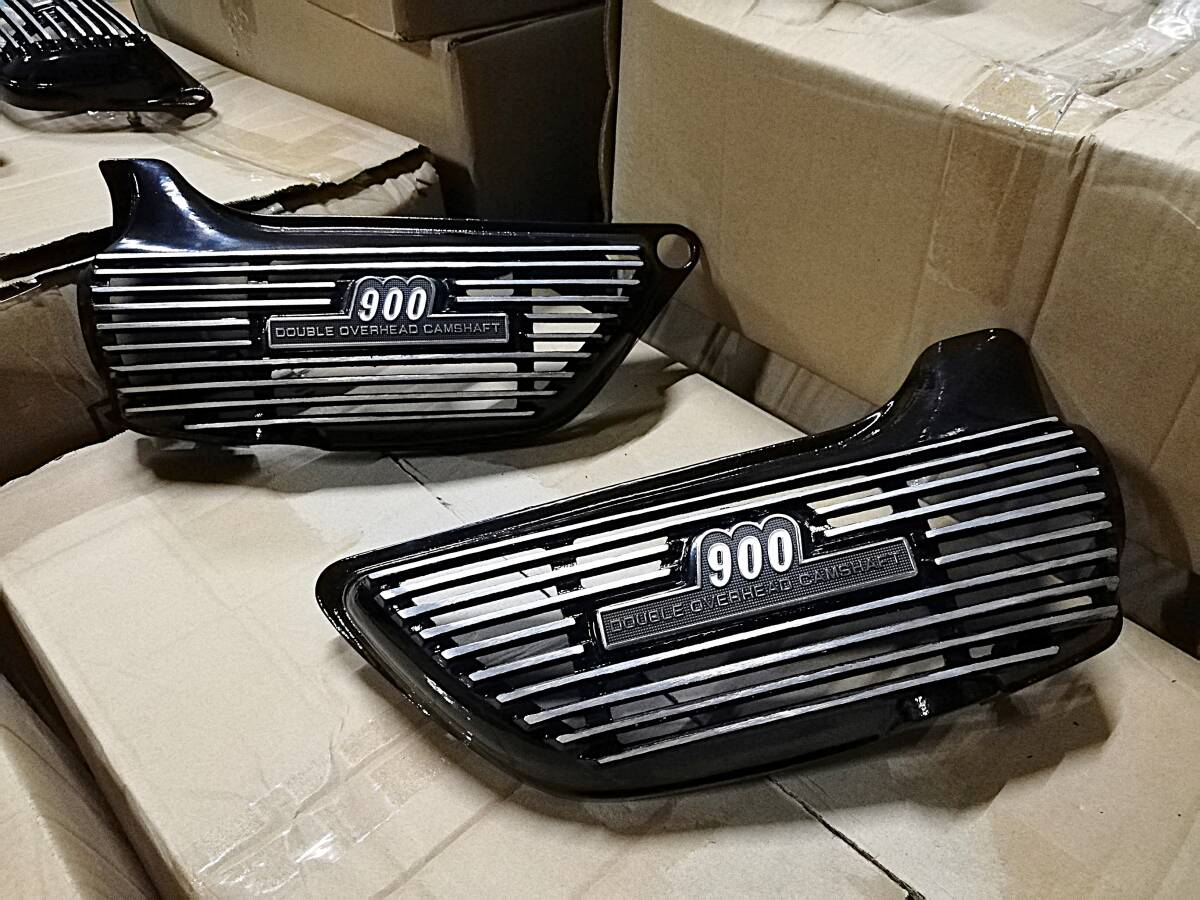 RZ250 RZ350 アルフィン サイドカバー 左右セット アルミ 中古 留め具