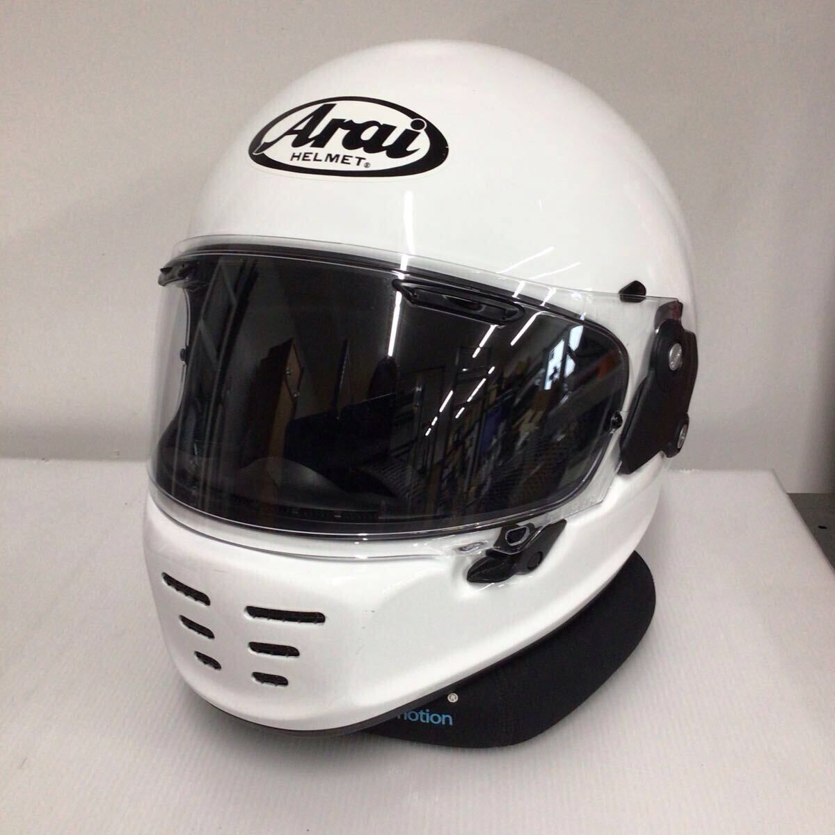 中古美品】【シールド2枚】Arai アライ XD NAVY フルフェイス