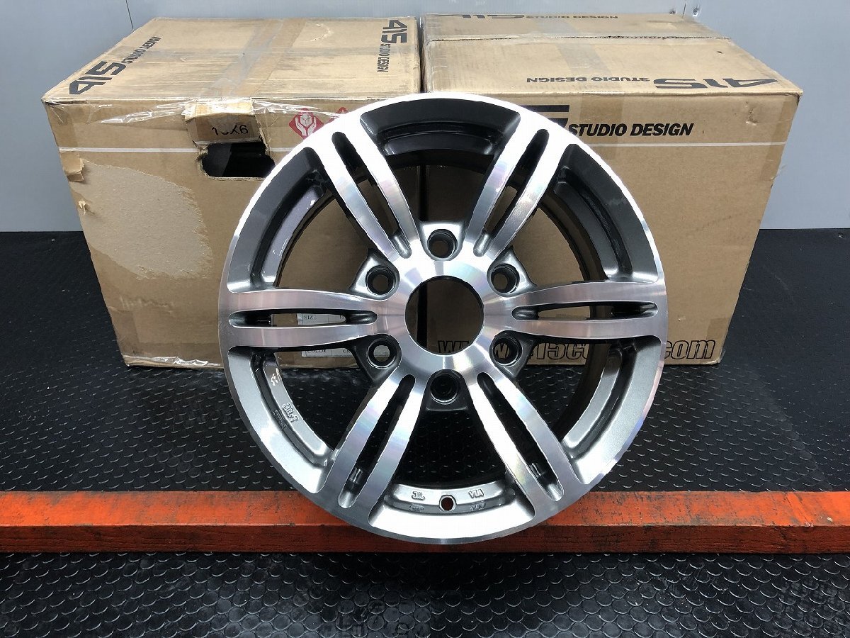 中古】415 コブラ バッドラッカー 18インチ 8J +38 139.7 6穴