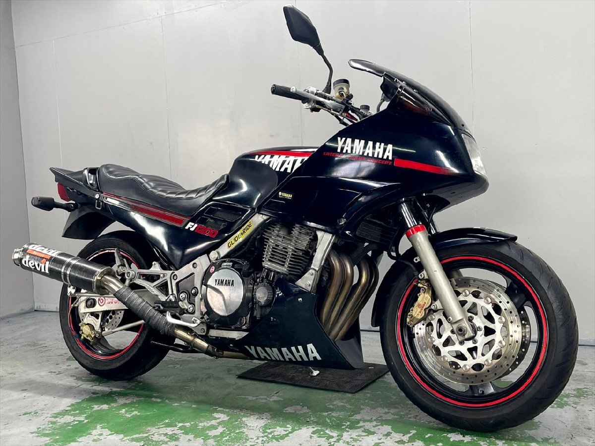 スカイウェイブ250(CJ46A) 2007年 DEVIL デビルマフラー 現車外しの