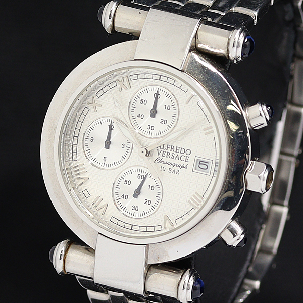 ALFREDO VERSACE Chronograph Watch ALFREDO VERSACE/アルフレッド 