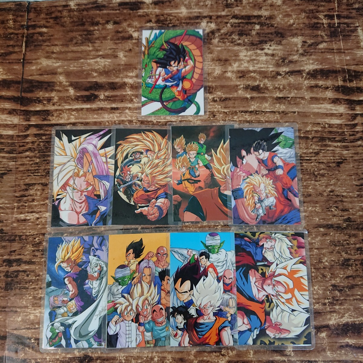 1980年代 当時物 ドラゴンボール DRAGONBALL 孫悟空 ラミネートカード
