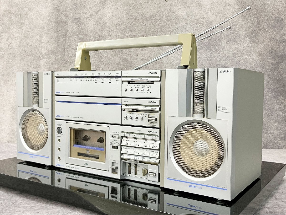 希少レア 高級ラジカセ Victor ビクター カセット デッキ PC-5 PC-D5