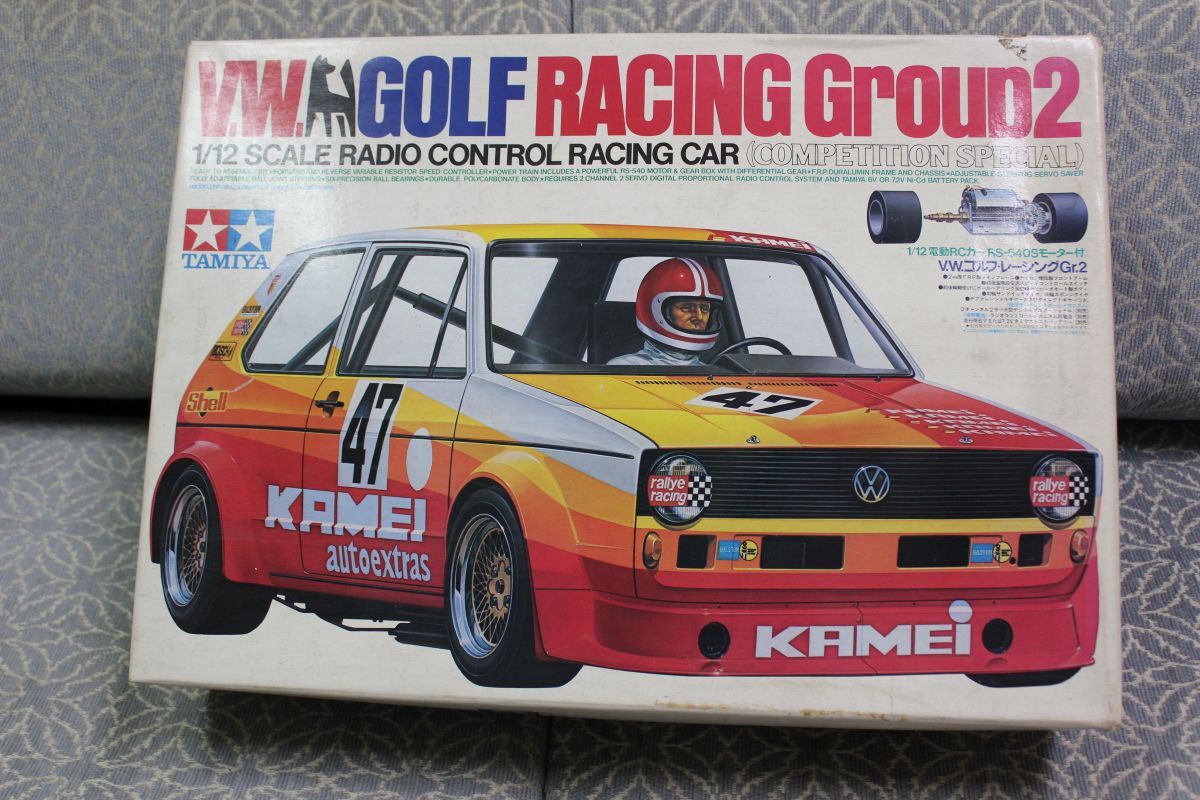 タミヤ RC ラジコン 1/12 V.W.ゴルフレーシングGr.2 競技用スペシャル
