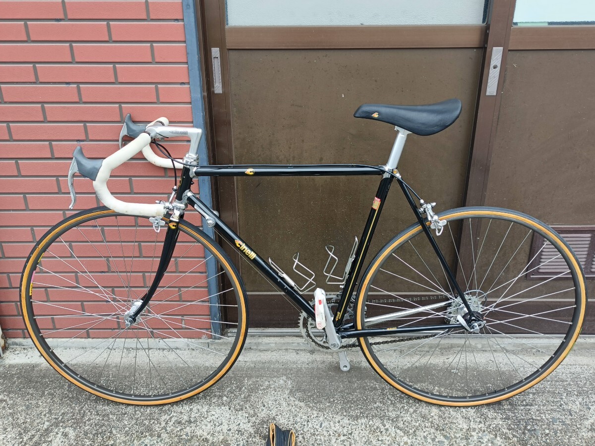 ジャンク品 デローザ DE ROSA コロンバス Columbus EL クロモリ ロード