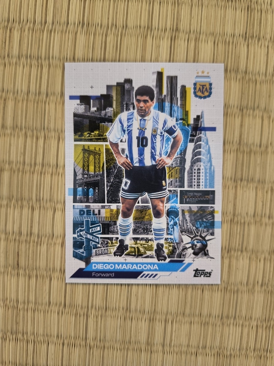 新品】ディエゴ・マラドーナ ナポリ 直筆サインフォト/写真 Diego