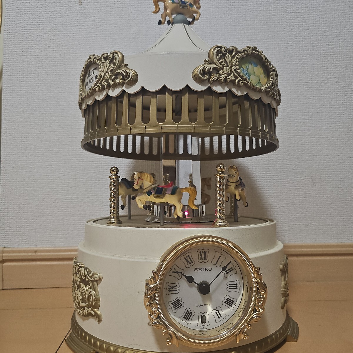 中古】SEIKO メリーゴーランド からくり時計の落札情報詳細 - Yahoo