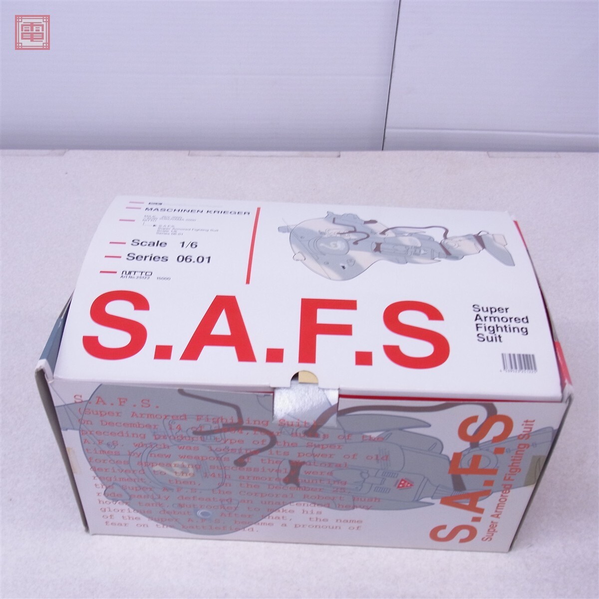 1円～ 1/20 マシーネンクリーガー SF3D AFSタイプ 塗装済 完成品2体