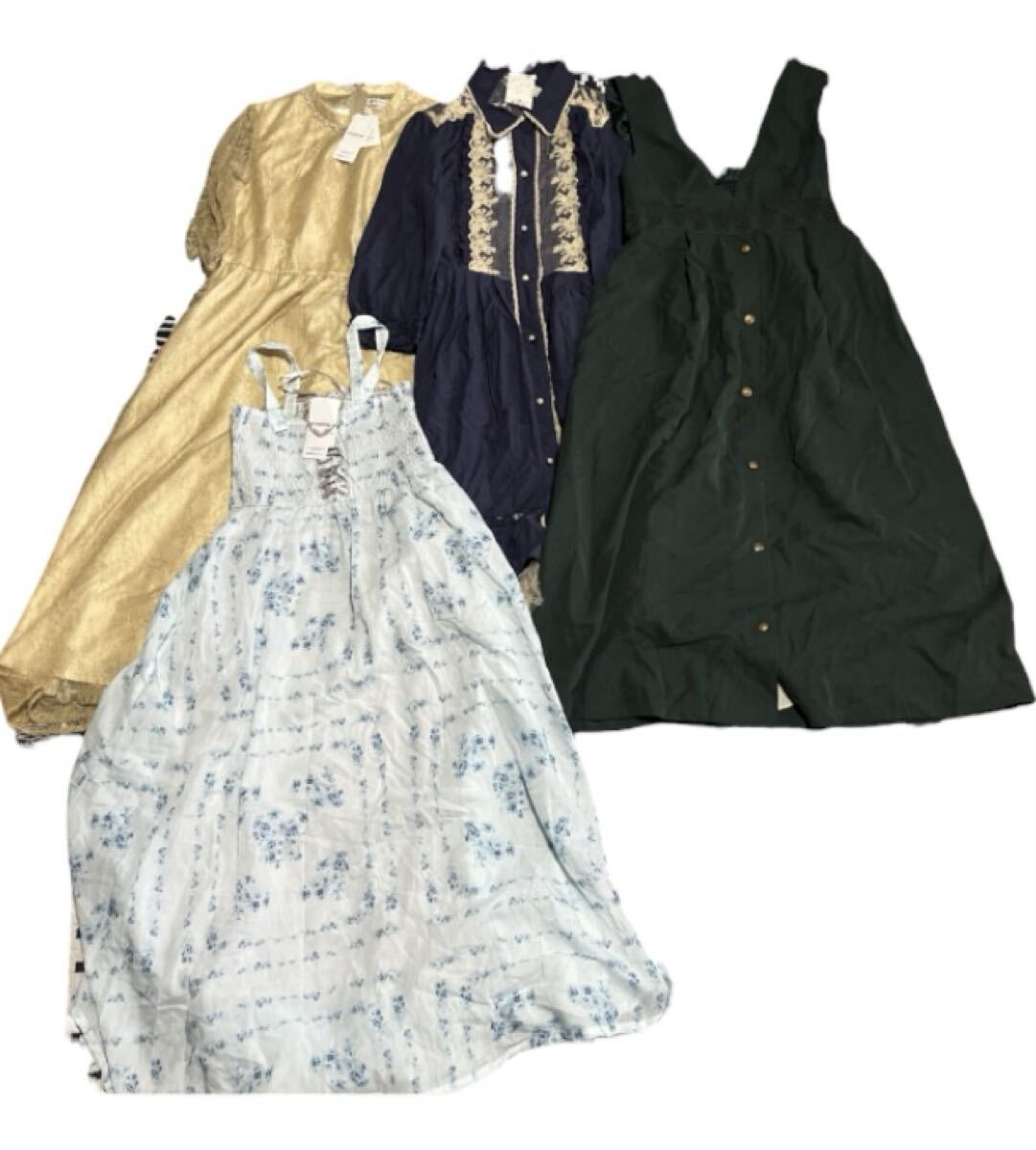 axes femme POETIQUE スイートハロウィンワンピース　グリーン axes femme POETIQUE スイートハロウィン メルヘン ワンピース