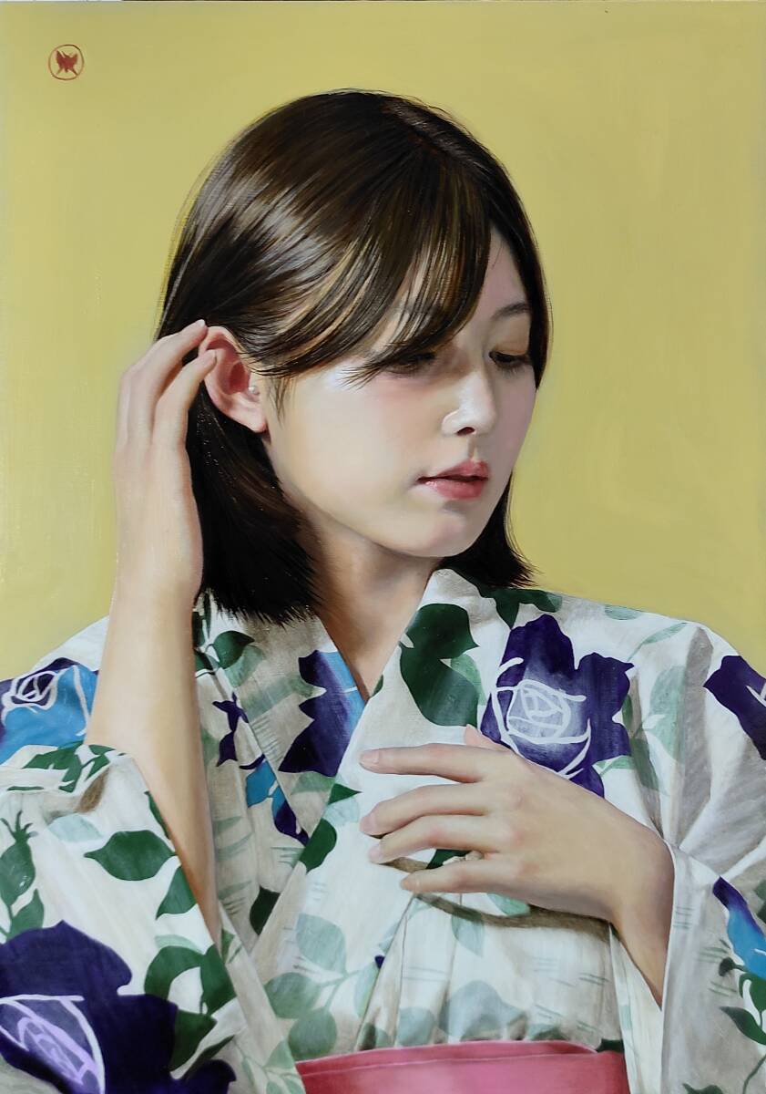 未使用】福田宏樹 （新作)* :Flowers and Girls(Ulya X)* Art Renewal