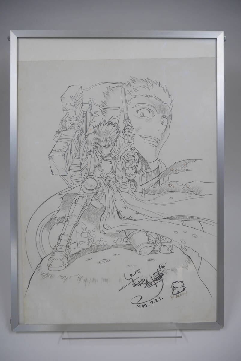 新品】TRIGUN トライガン 複製原画 内藤泰弘の世界展(TRIGUN複製原画①
