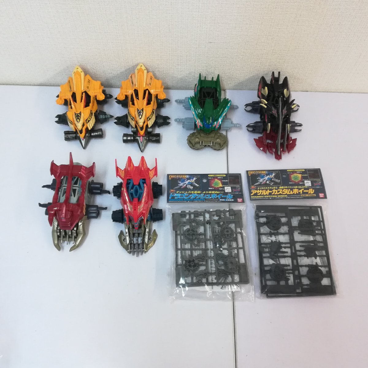 管52629)【BANDAI】クラッシュギア ジャンクおまとめ タイガレイド/鎧