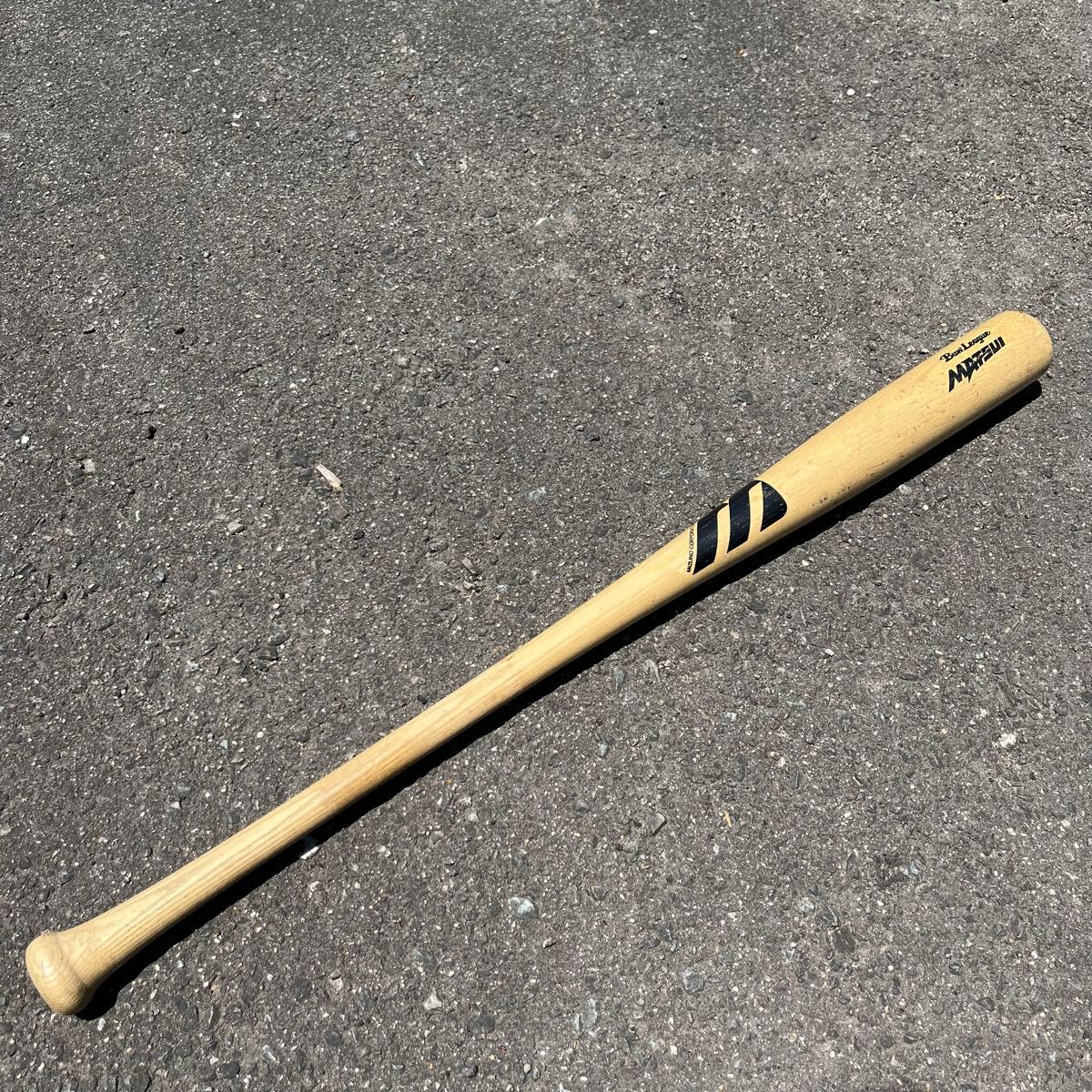 ☆ミズノ ビューリーグ イチローモデル 軟式木製バット 黒 85cm730g