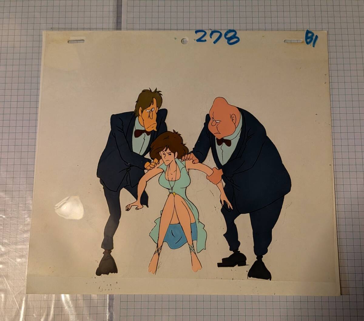 ルパン三世 セル画 背景付き 1984年~1985年放送『ルパン三世 PARTIII