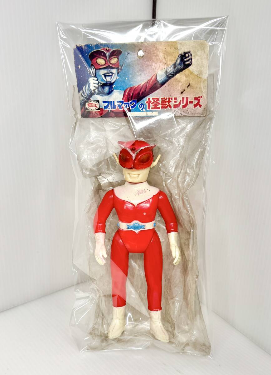 未使用】☆未開封！ ポピー 当時物 イナズマン ソフビフィギュア 約