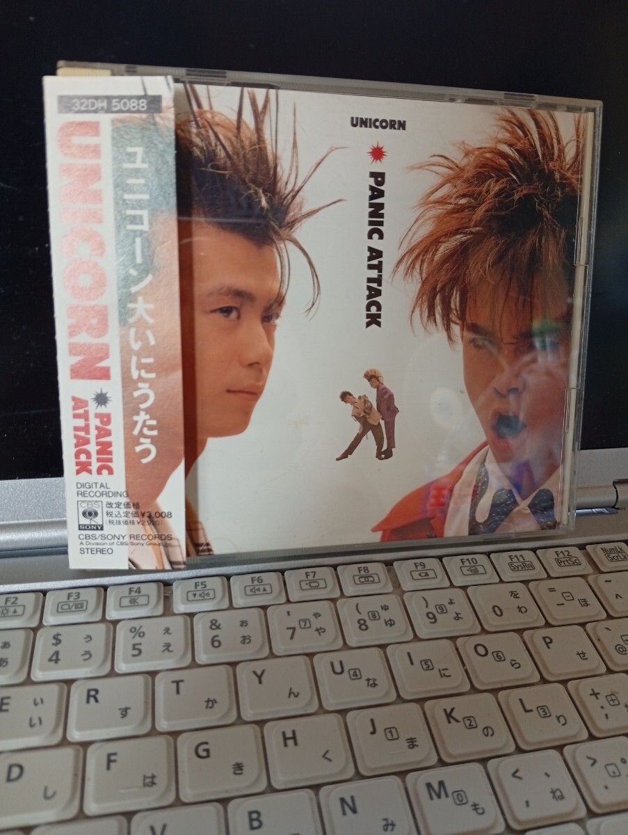 LP☆UNICORNユニコーン2nd/PANIC ATTACK(見本盤/'88/奥田民生