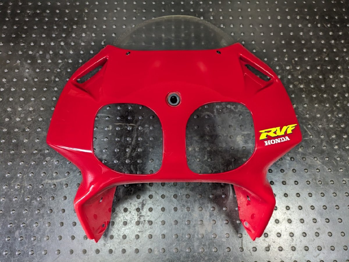 1円スタート！ ヤマハTZR50R FRPアッパーカウル(ライトとスクリーン