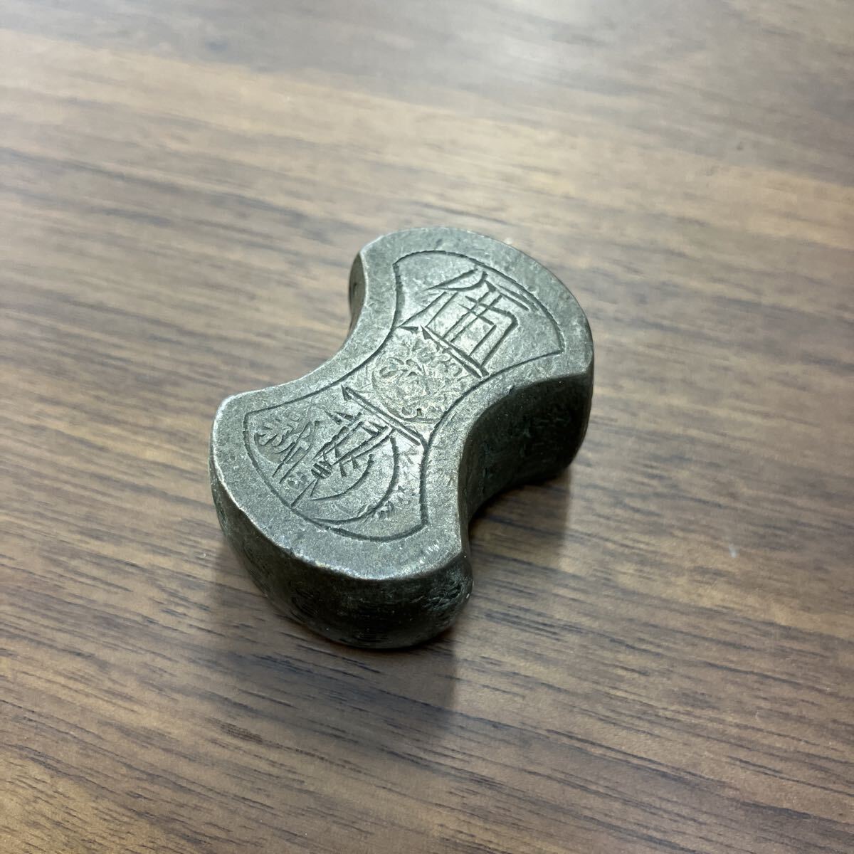 中古】t856 後藤分銅 47個 重さ9kg 30両～ ○両替商 江戸時代 天秤