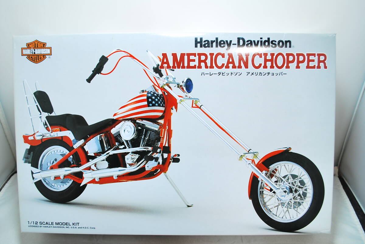 中古】イマイ 1/12【ハーレーダビッドソン アメリカンチョッパー