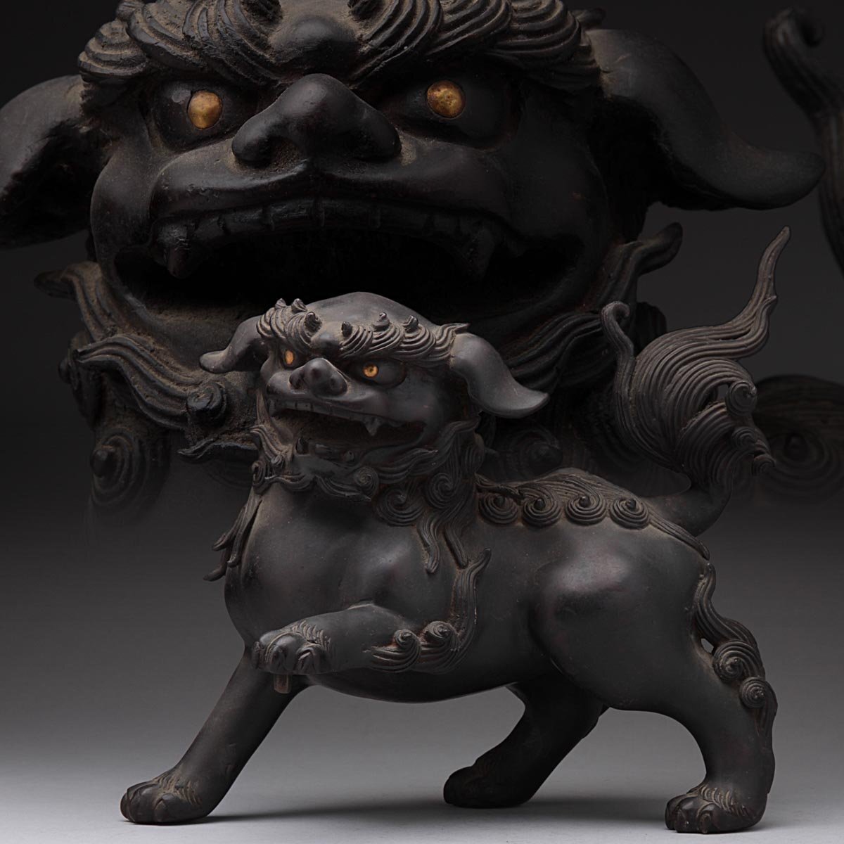 古美術品】HP150 時代物 唐銅火入・唐銅火罐・唐銅香炉・唐銅火消壺