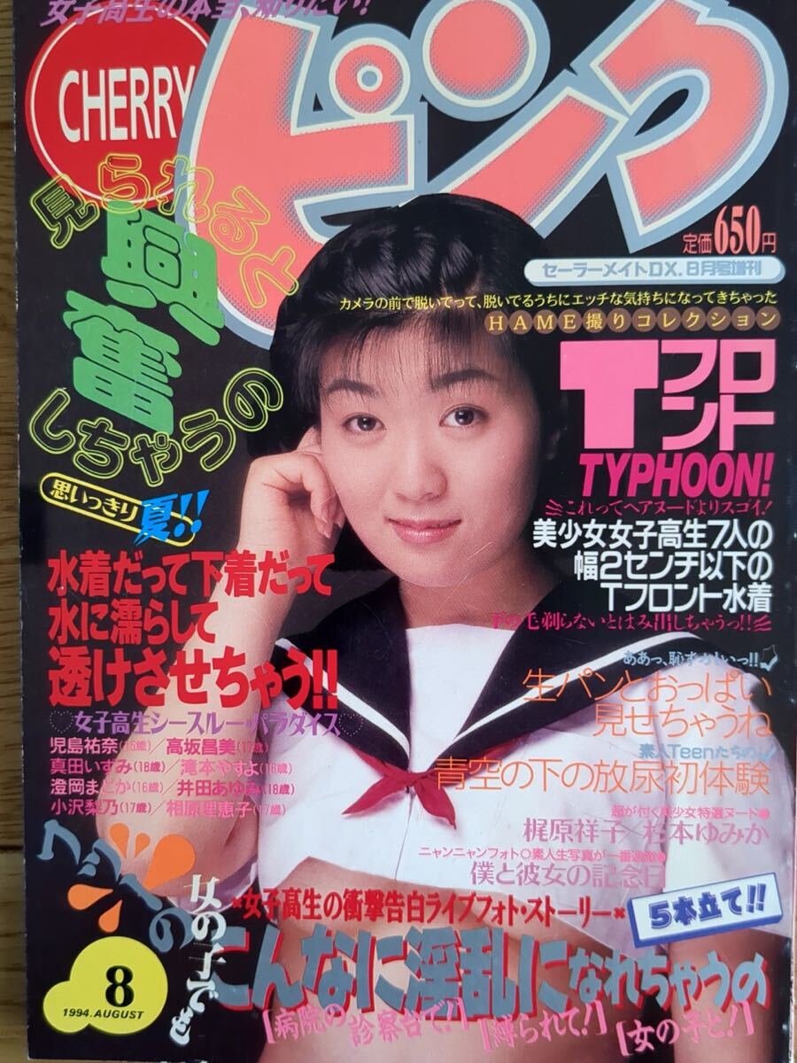 傷や汚れあり】スーパー写真塾 1994年9月号 清岡純子《天使のひみつ