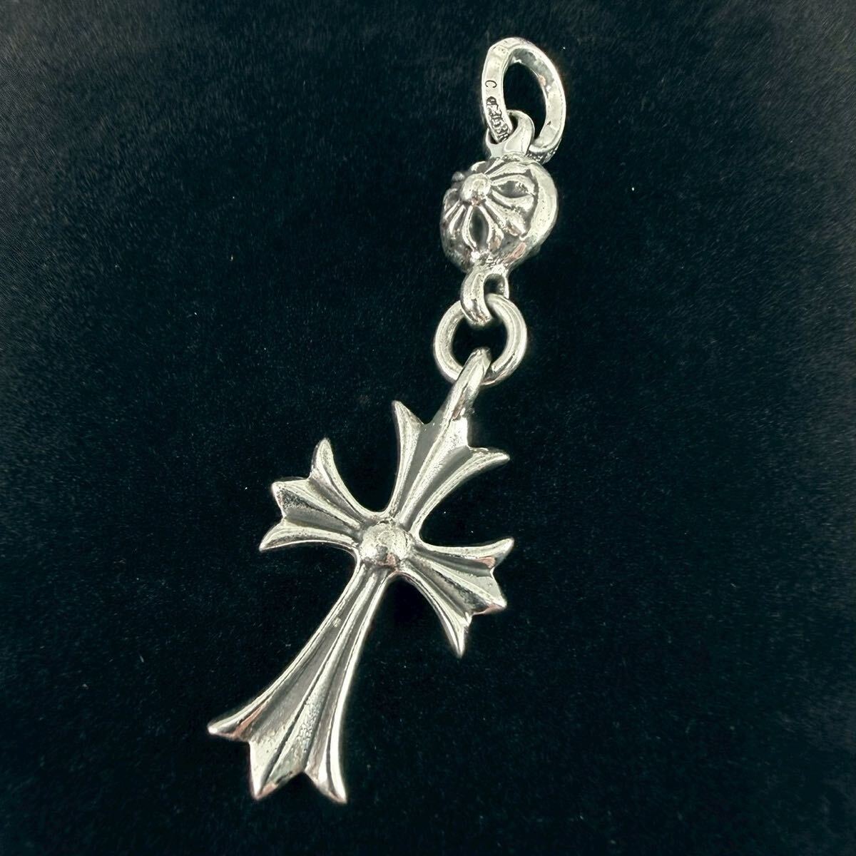【廃盤品】氷室京介 パーソナルジーザス ドッグタグクロス ネックレス 中古】氷室京介 Personal Jesus Wood Dog Tag w/Large Silver Cross