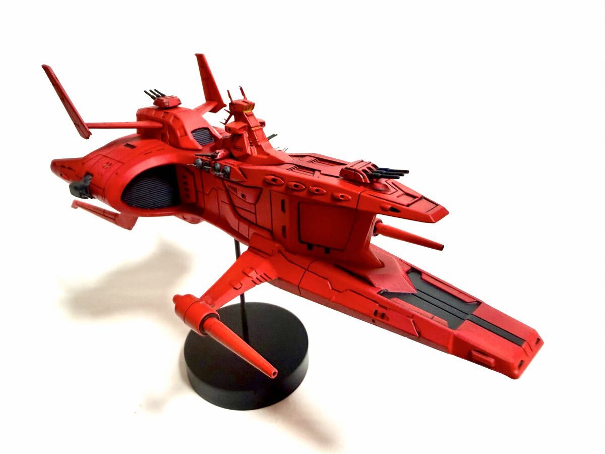 未使用】1/1700 クラップ級巡洋艦 塗装済み完成品 ガレージキット EX