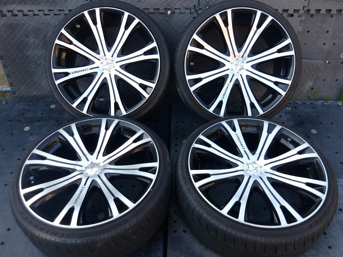 中古】Lowenhart レーベンハート キャンベル SV 19インチ 9.5J +23