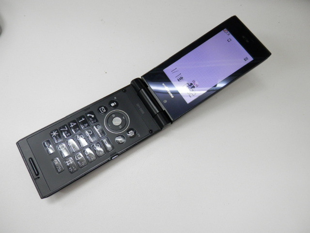 定形外可☆中古☆NEC docomo STYLE series N-03A アプリコットオレンジ
