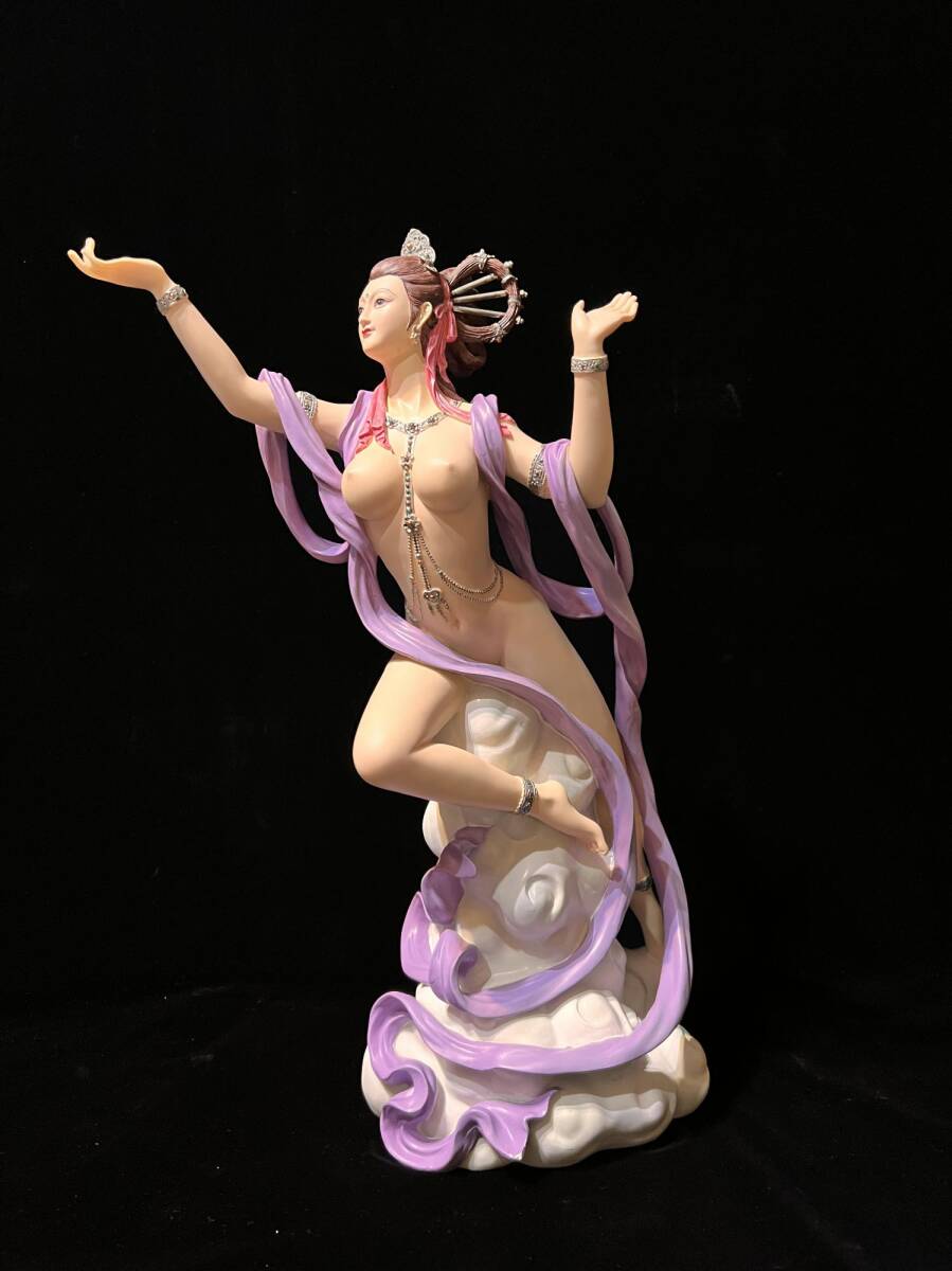 吉品 裸吉祥天 高48cm 検索(裸婦 弁財天 天女 トップアート 仏像 女性