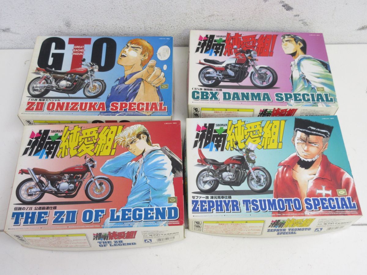 新品】アオシマ 1/12 GTO 湘南純愛組！シリーズ ゼファー改 津元克幸