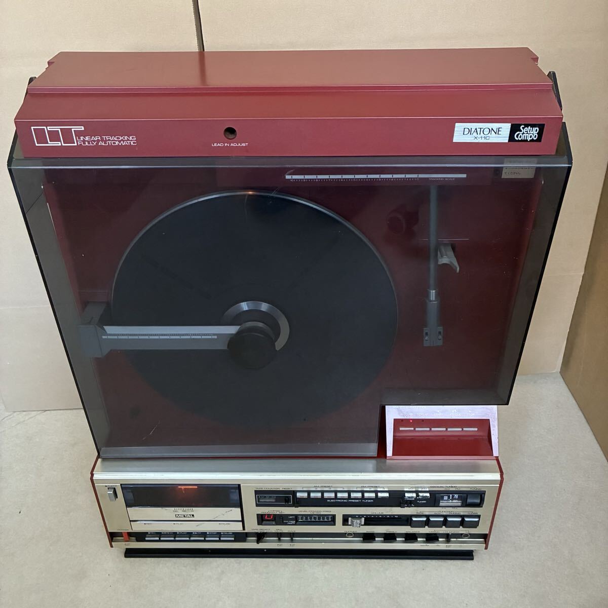 ☆希少☆三菱 ステレオアンプ STA-501 DIATONE ダイヤトーン レコード