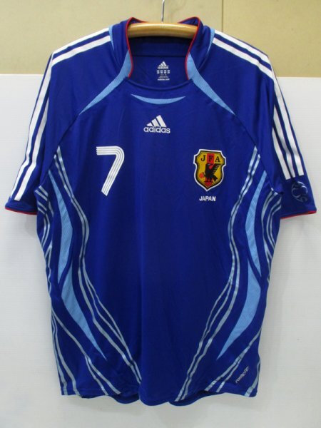 2006-07 日本代表 ユニフォーム HOME ＆ AWAY 5点セット/ 中田英寿