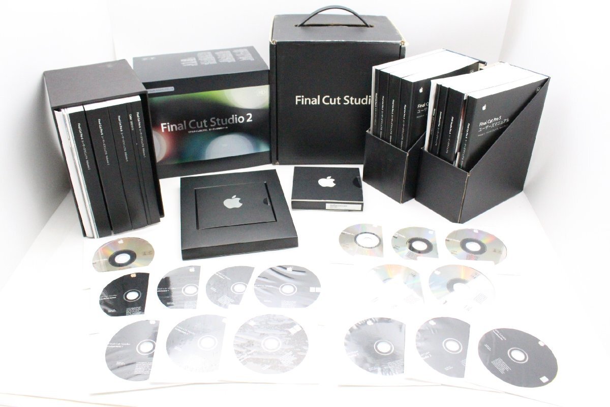 完品　Final Cut Studio HD プロダクトキー 同梱MB642J PC周辺機器 完品 Final Cut Studio HD プロダクトキー 同梱MB642J