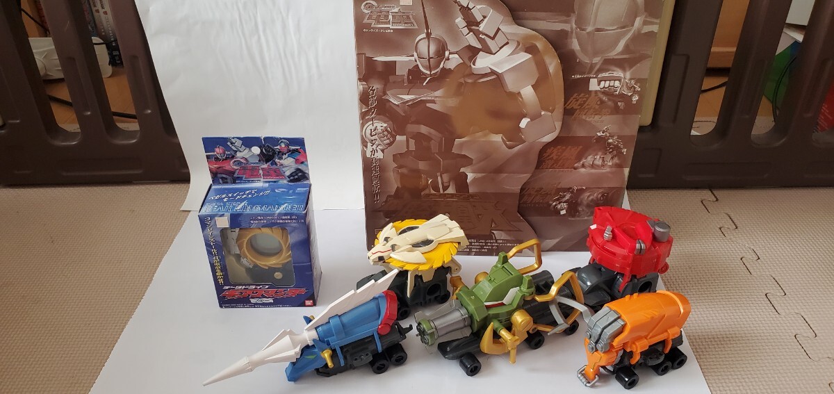 新品】全種 GEAR戦士 データコマンド DX電童 DX騎士凰牙 データ