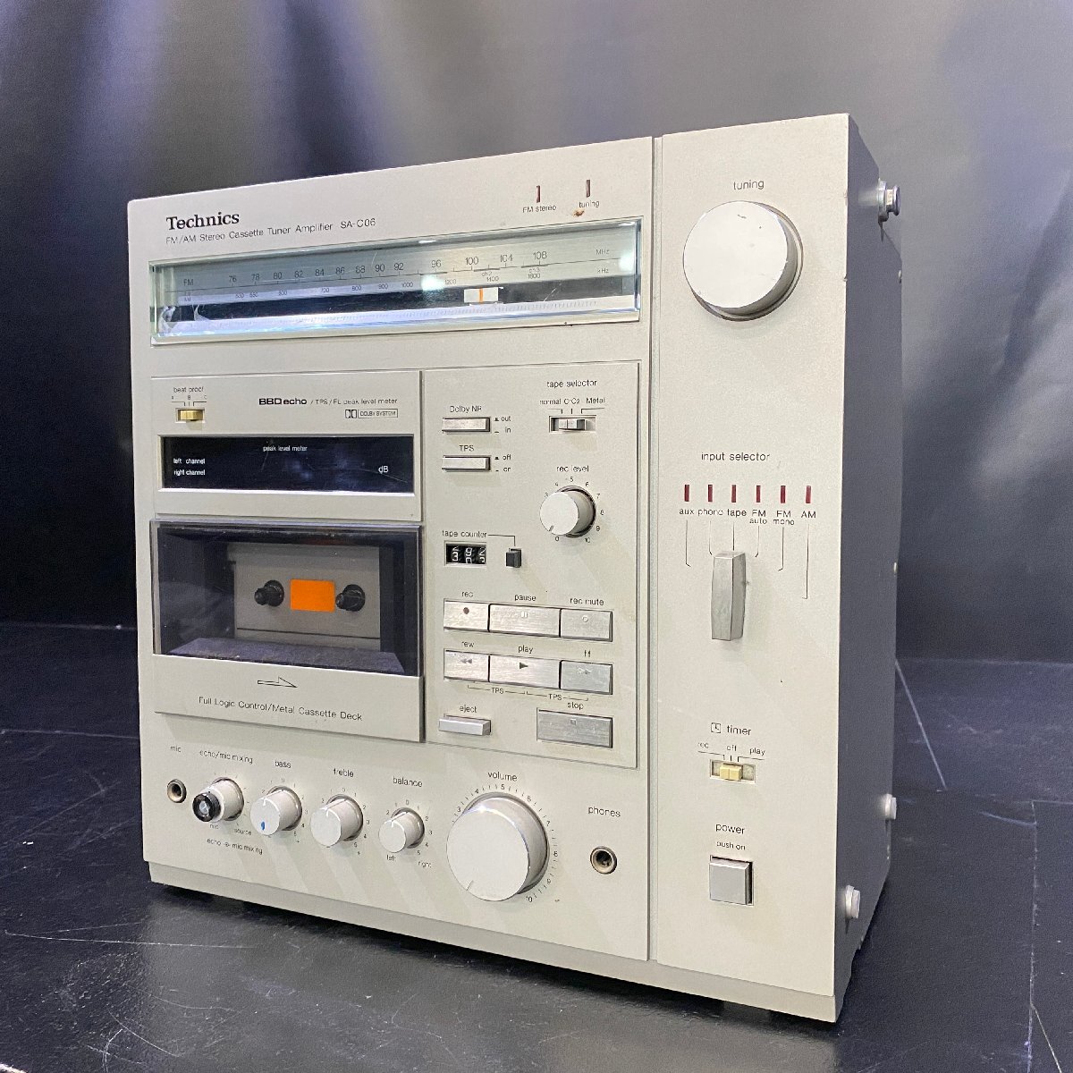 中古】☆作動品☆テクニクス Technics ST-8075☆75T☆FM/AMチューナー