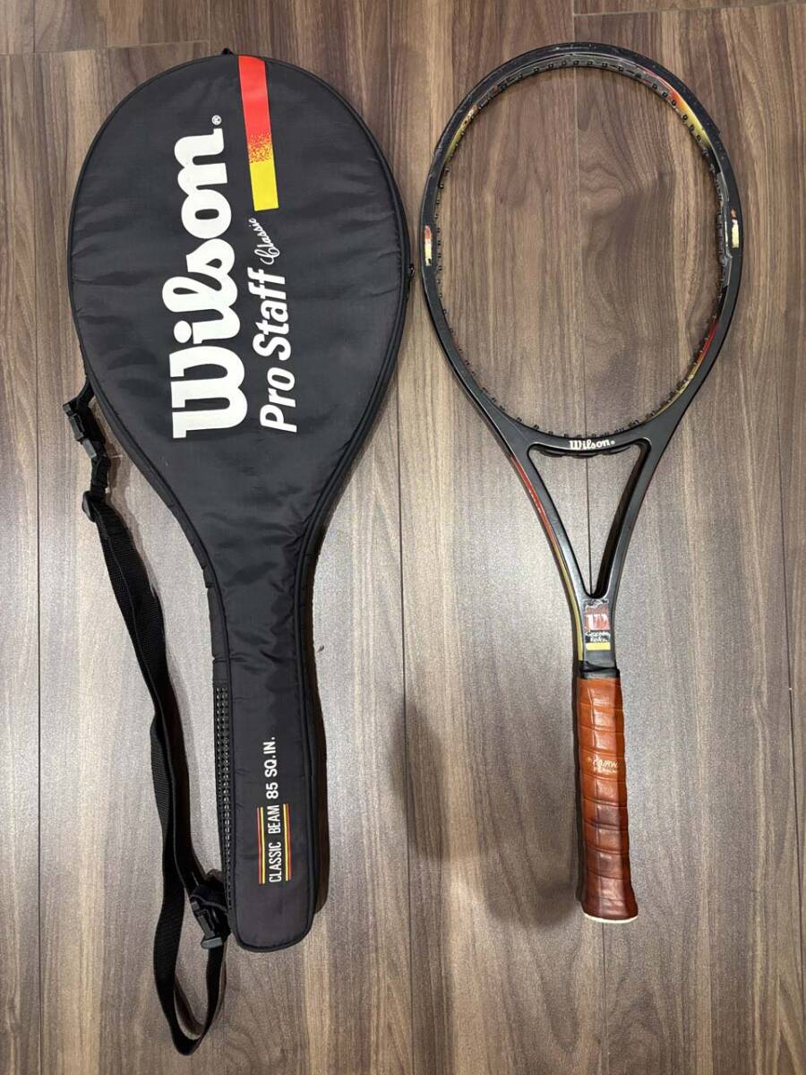 激レア Wilson プロスタッフ PRO STAFF MIDSIZE G4 硬式 テニス