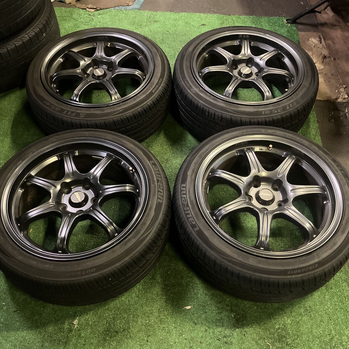 A-TECH モノブロック ファイナルスピード 17インチ 9J+27 PCD:114.3-4H