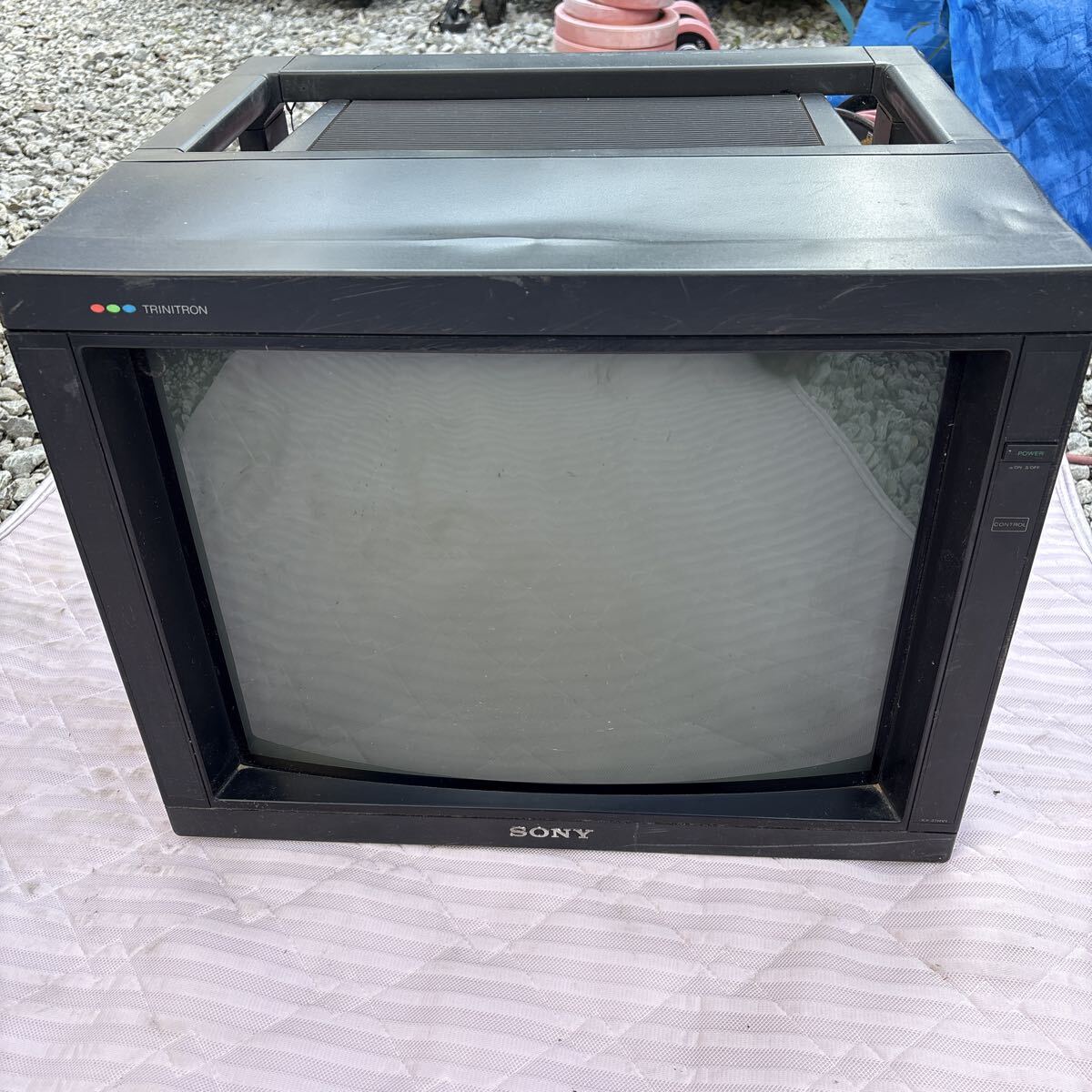 中古】SONY KX-21HV1S プロフィールプロ RGB21 ブラウン管 MSXの落札