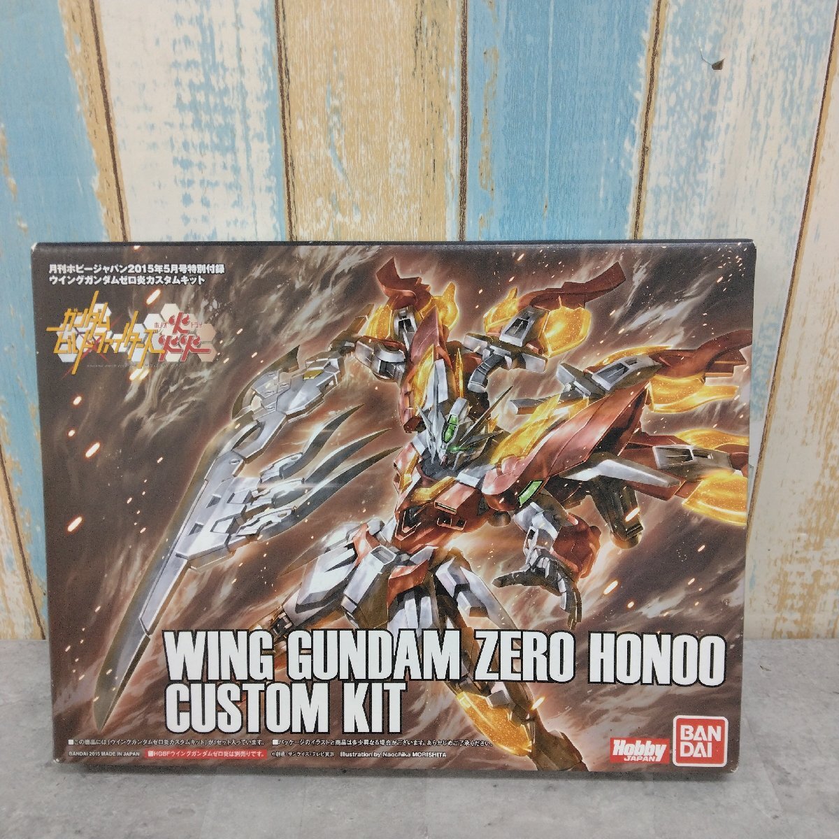 新品】未組品 ホビージャパン付録 「ウイングガンダムゼロ炎カスタム