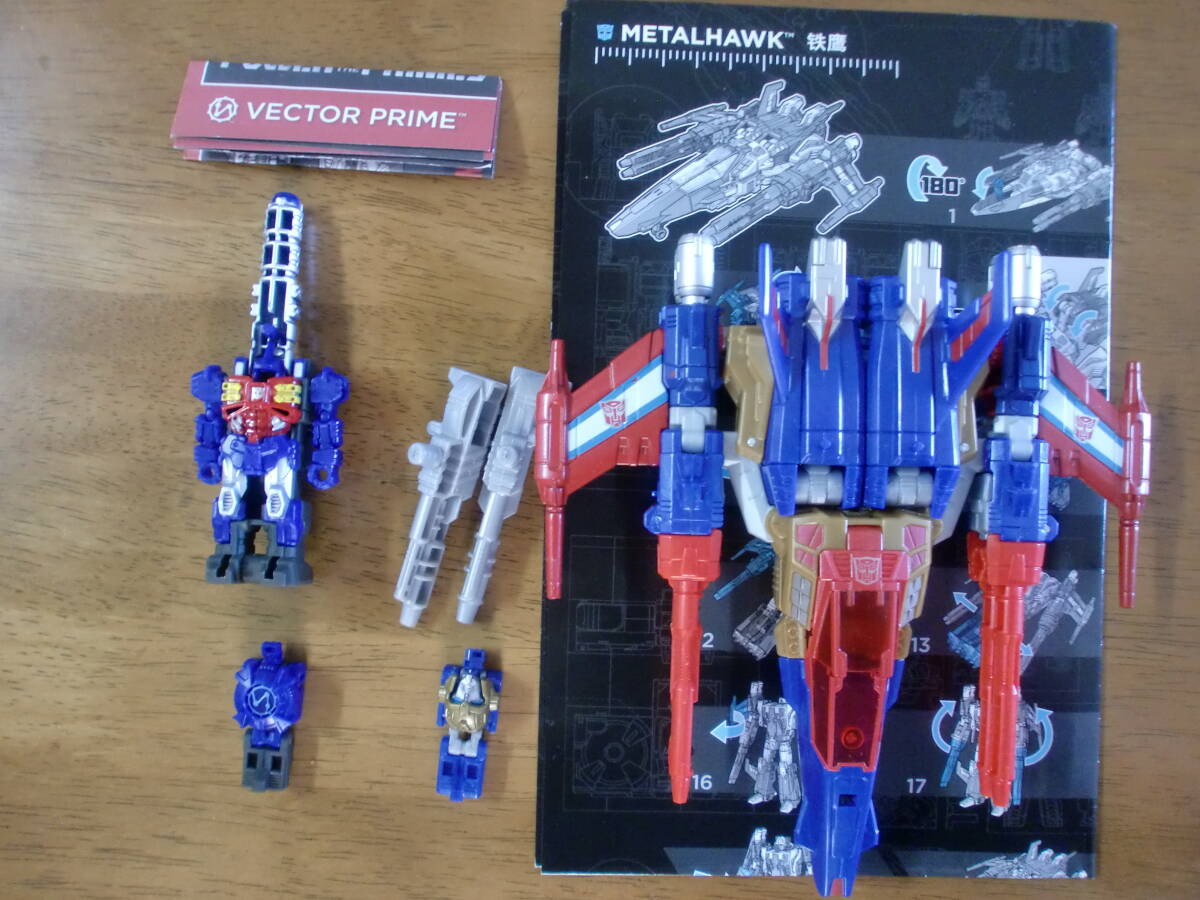 中古】当時物 旧タカラ トランスフォーマー プリテンダー メタルホーク
