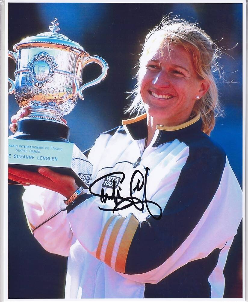 テニス 女王 シュテフィ・グラフ 証明書付き 直筆サイン入りフォト