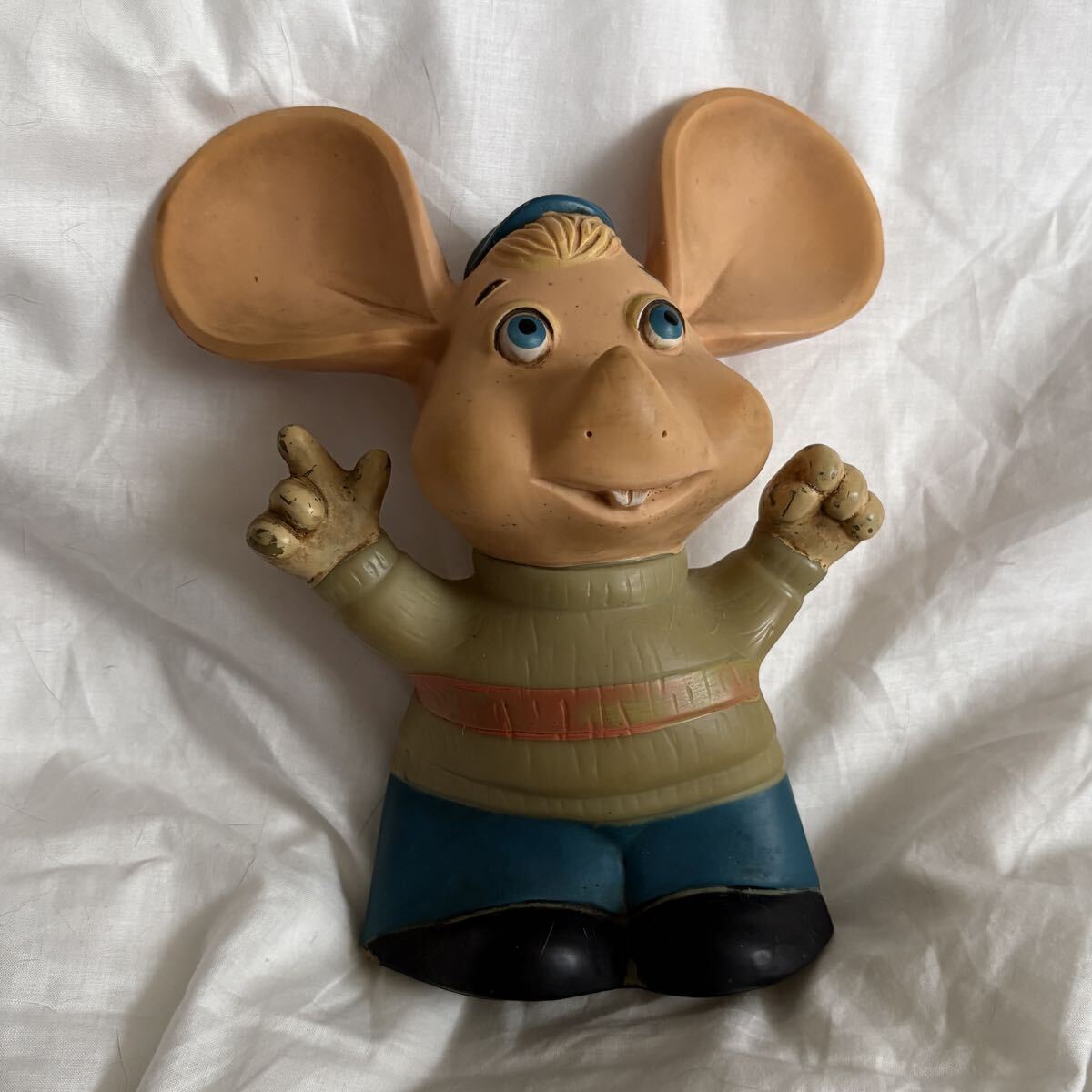○トッポジージョ○Topo Gigio○フィギュア○昭和レトロ○ネズミ